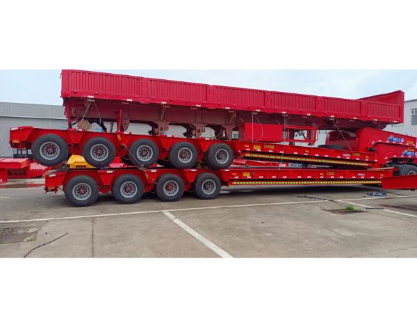 軸線特種低平板半掛車